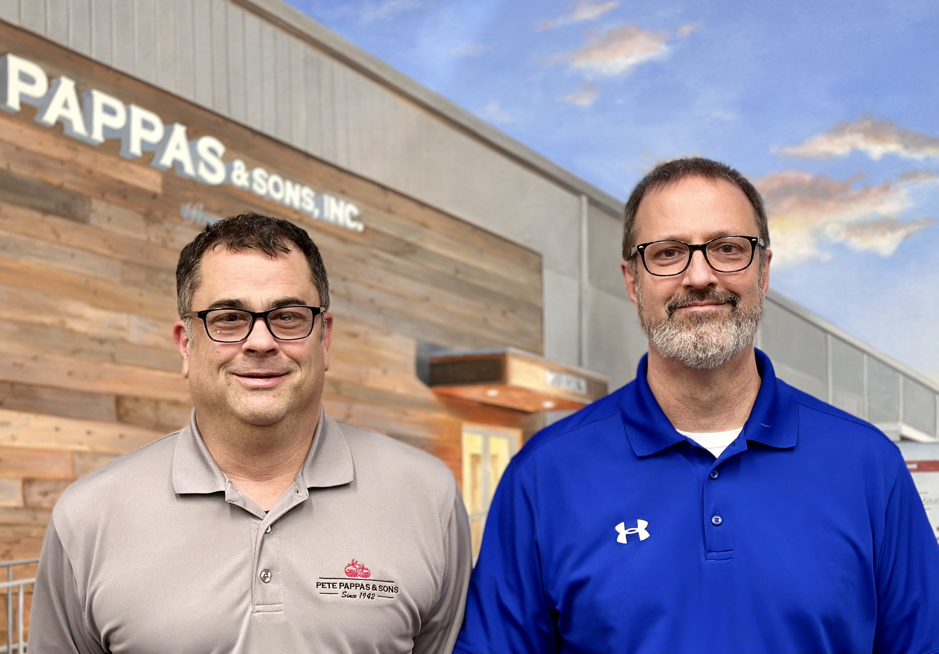 James McKinnis (left) and Kevin Benson (right) newest sales team members at PP&S