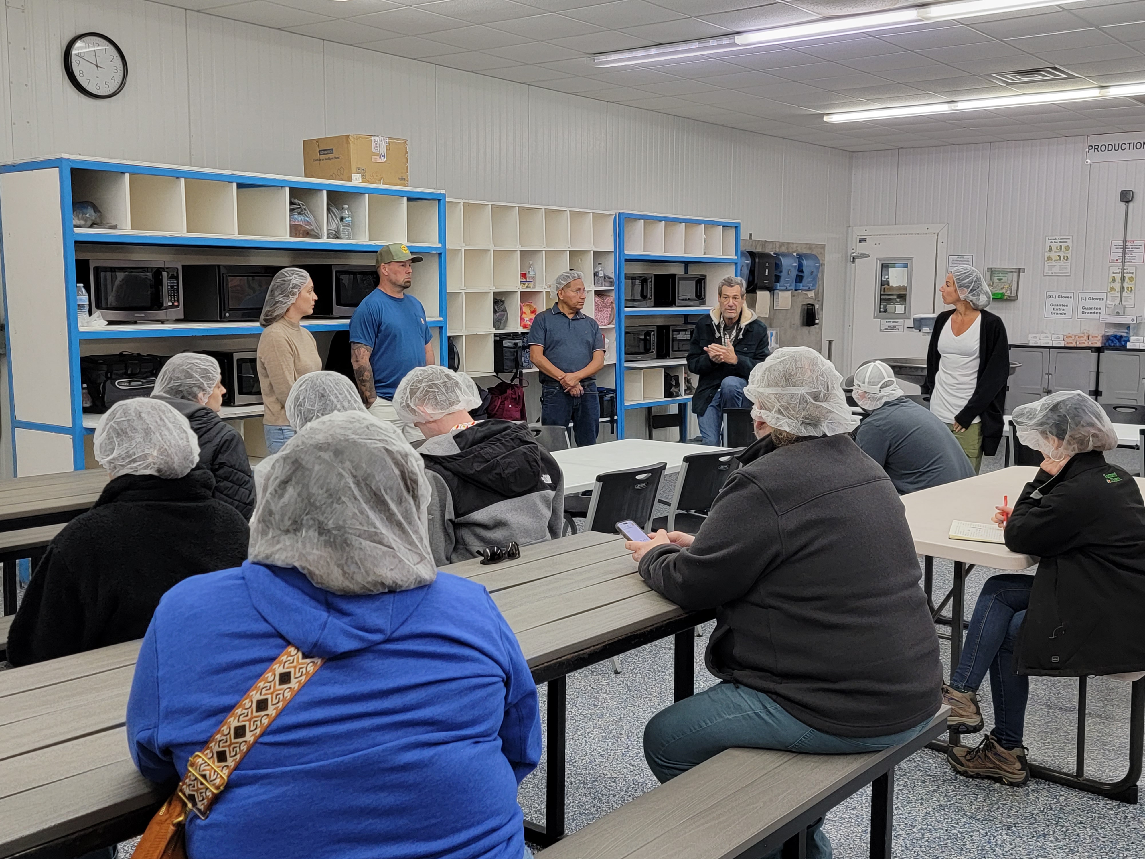 Jon Esformes of Sunripe answers a variety of questions from the class.