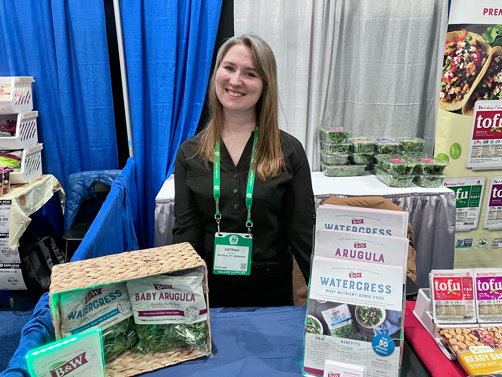 Katrina Browning of B&W Quality Growers. 