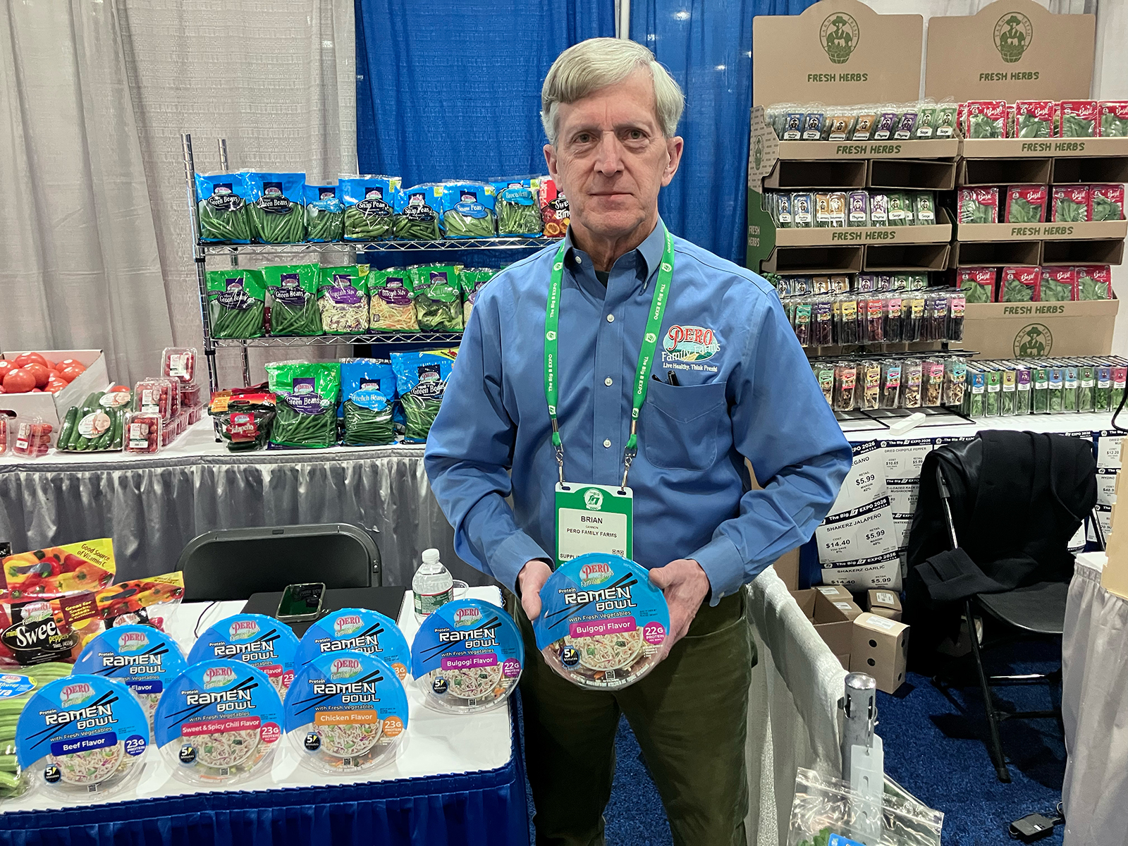 Brian Gannon of Pero Family Farms. 