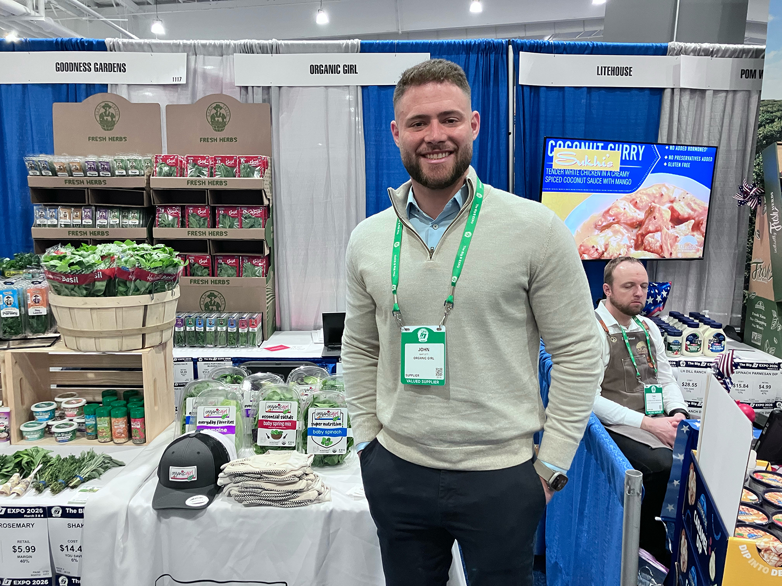 John Bartlett of organicgirl. 