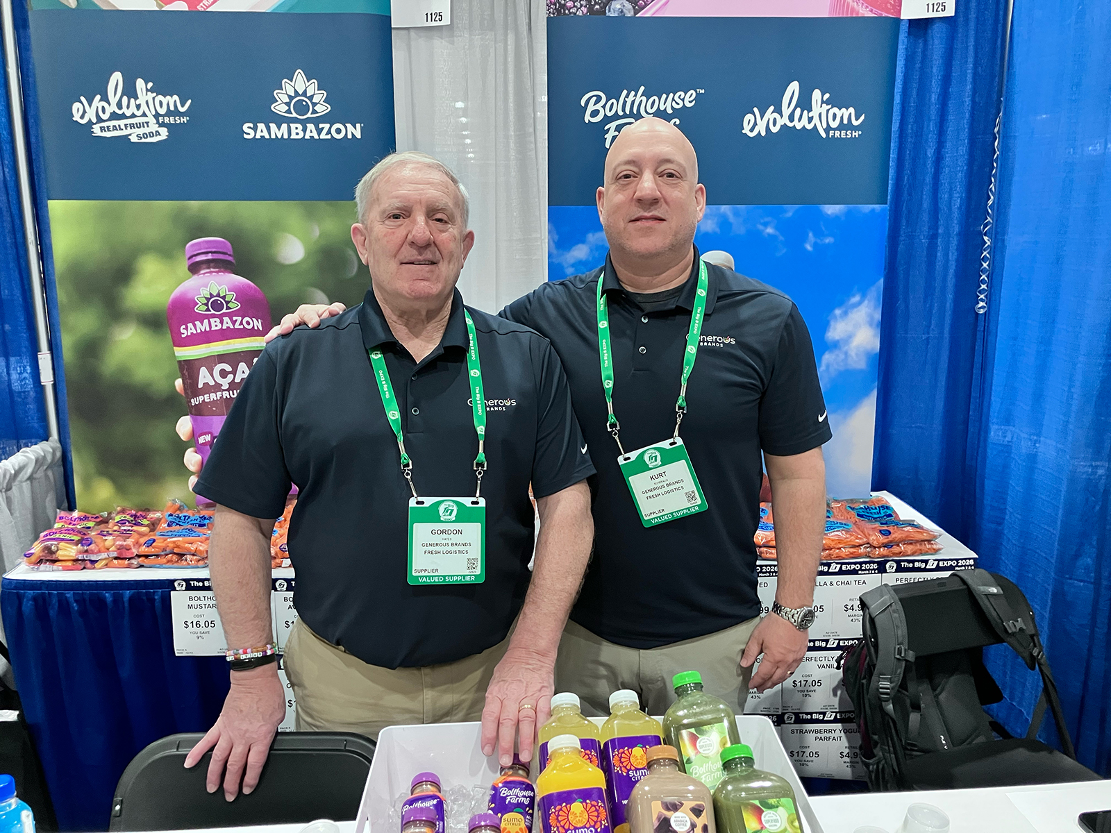 Gordon Hayes and Kurt Scheralis of Generous Brands. 