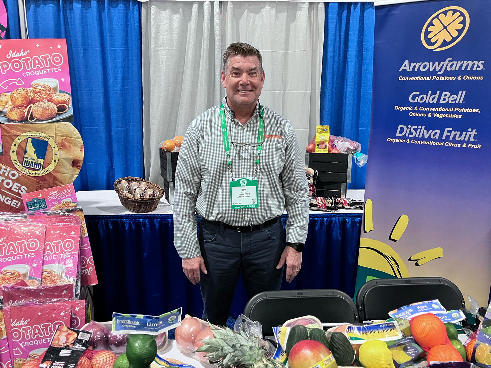 Jim Brennan of DiSilva Fruit/Arrow Farms. 