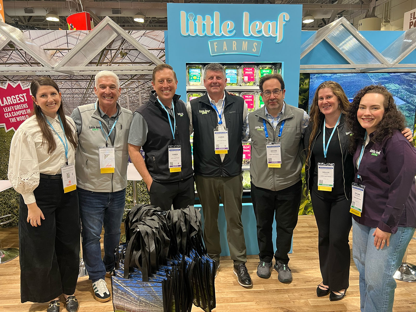 Little Leaf Farms was represented by Julia Goldman, Tim Cunniff, Chris Brown, Chris Hill, Kevin Scrivanich, Hollis O’Brien and Dylan McGuinness.