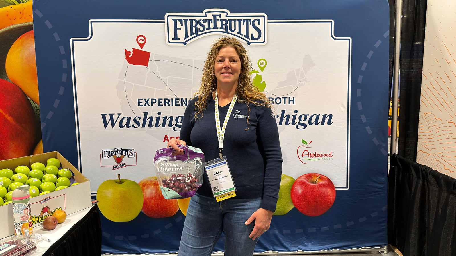 Sara Storm of FirstFruits Farm.