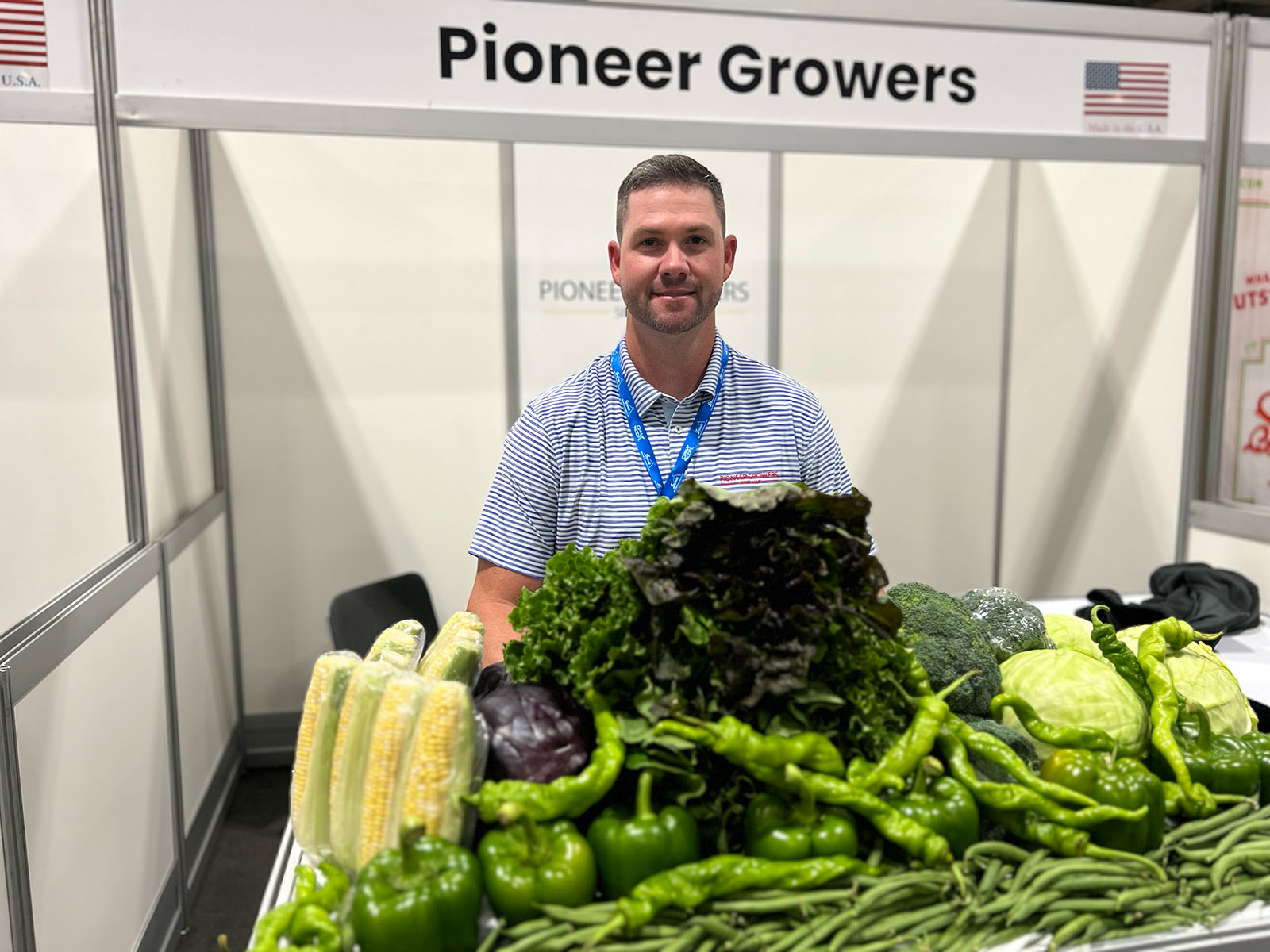 Derek Hall of Pioneer Growers.