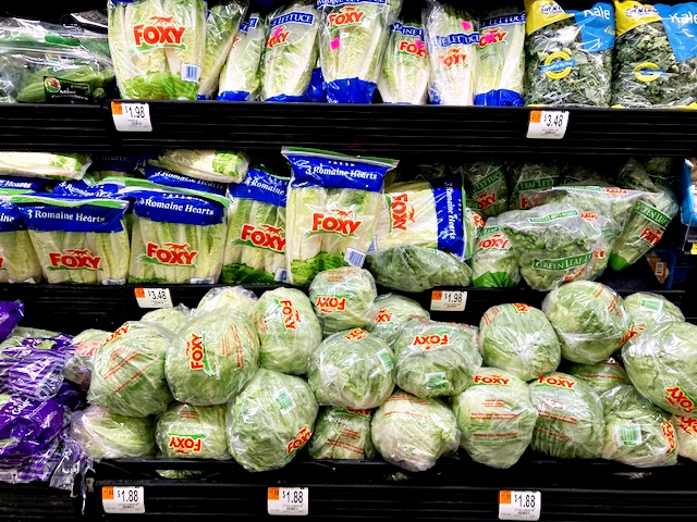 lettuce display