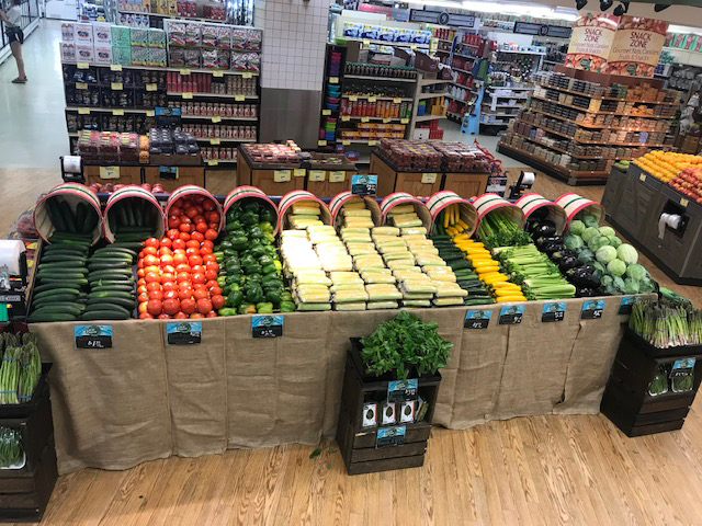 Local produce display