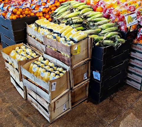 corn display
