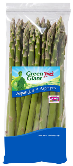 Asparagus GGF 12oz ziplock-